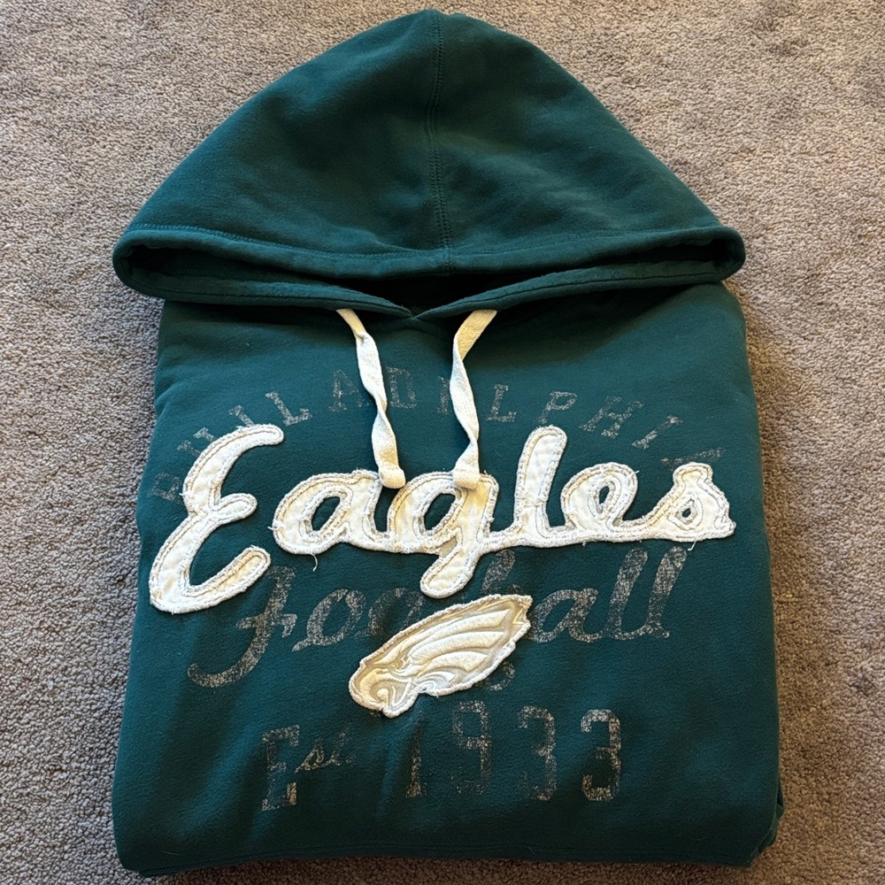 NFL Teal Hoodie with Logo Patch
